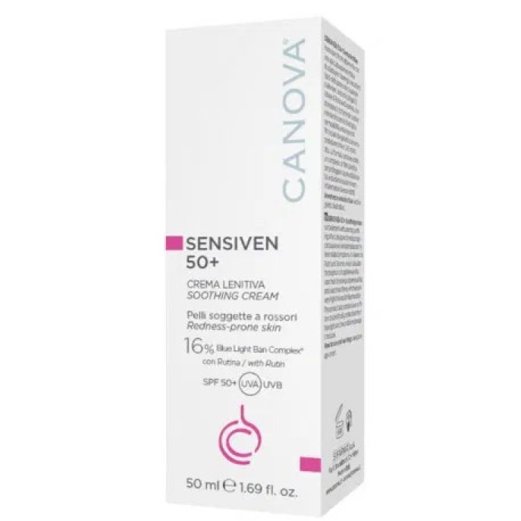 Sifarma Sensiven 50+ Crema Lenitiva Pelli Sensibili Protezione Alta 50ml