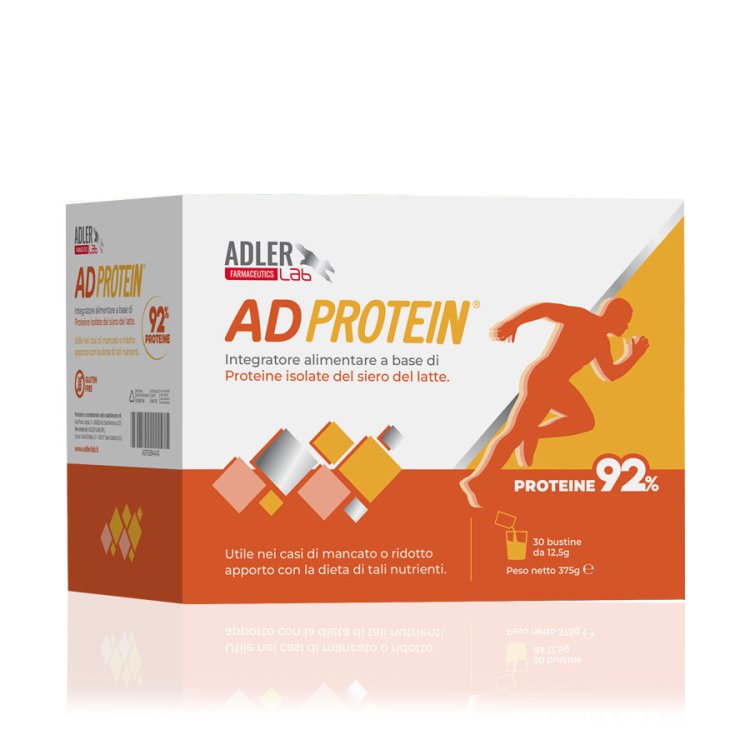 Adler Lab AdProtein Isolac Integratore Alimentare Proteine del Siero 30 Bustine Adler Lab AdProtein Isolac Integratore Alimentare Proteine del Siero 30 Bustine