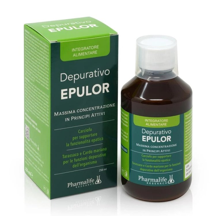 Pharmalife Research Epulor Depurativo Supporto Funzione Epatica 250 ml
