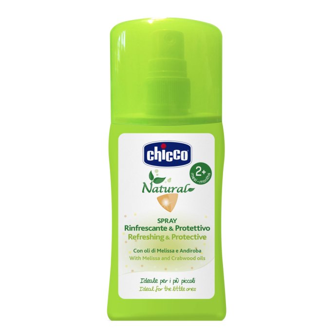 Chicco Spray Antizanzare Bambini 2+ mesi con Oli Naturali Melissa 100ml