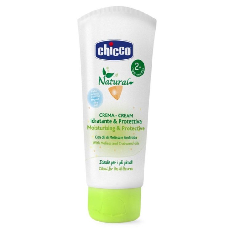 Chicco Natural Crema Idratante Protettiva Bambini Melissa Andiroba 100ml