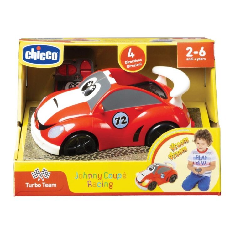 Chicco Johnny Coupe' Racing Auto Radiocomandata per Bambini 2-6 Anni