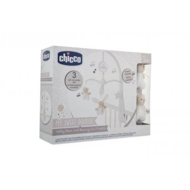 Chicco My Sweet Doudou Giostrina Meccanica Coniglietto Orso
