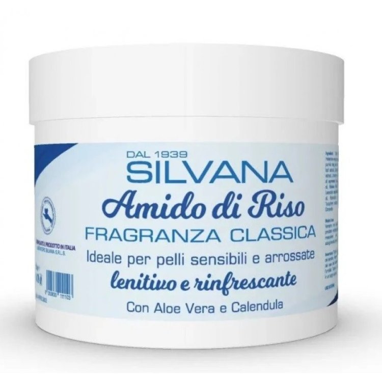 Laboratorio Silvana Amido di Riso Classico con Aloe Vera e Calendula 200g Laboratorio Silvana Amido di Riso Classico con Aloe Vera e Calendula 200g