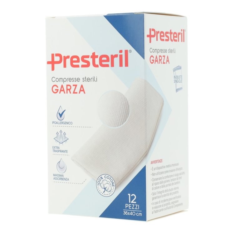 Nexcare Sterimed Garza Sterile Puro Cotone 18x40 cm M/L 100 Pezzi Uso Sanitario Nexcare Sterimed Garza Sterile Puro Cotone 18x40 cm M/L 100 Pezzi Uso Sanitario