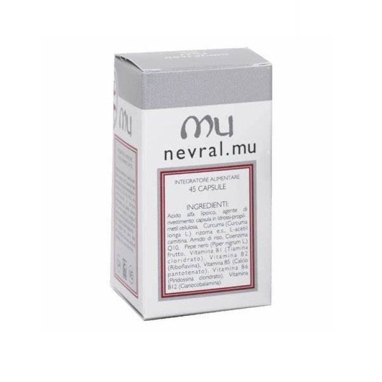 MU Nevral Integratore Alimentare per Memoria e Concentrazione 45 Capsule