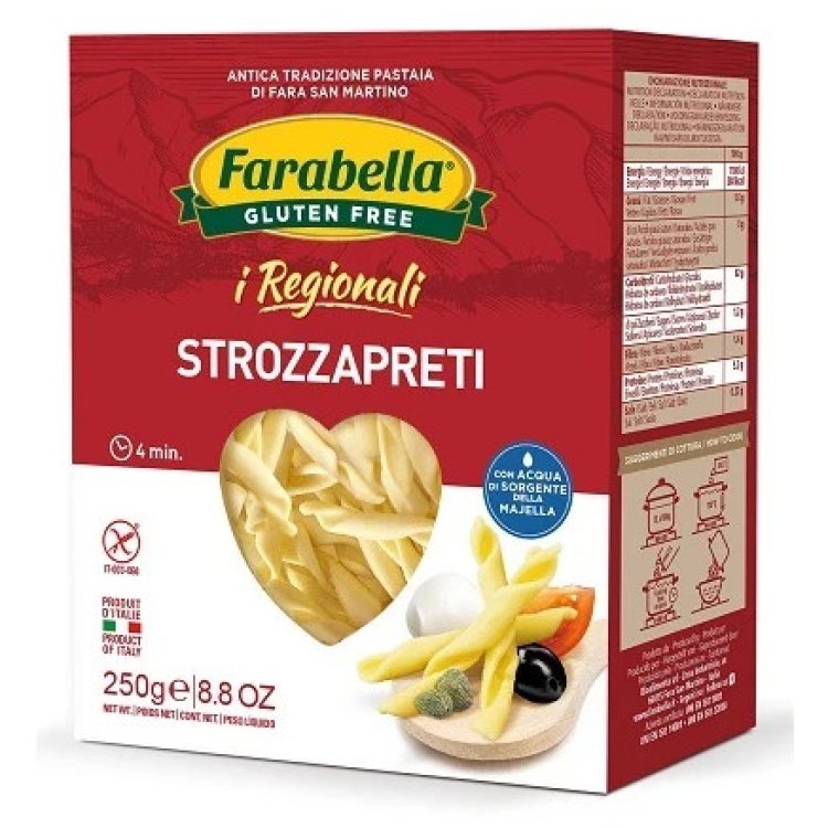 Farabella Strozzapreti Regionali Pasta Senza Glutine 250g