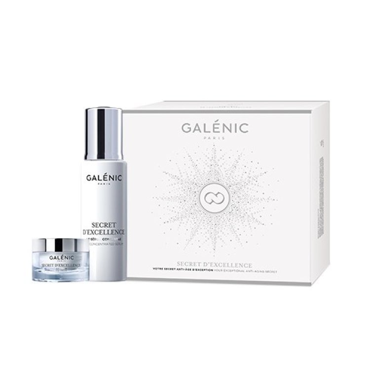 Galenic Secret Cofanetto Siero Concentrato Anti-Et&agrave; Illuminante 30ml + Crema 15ml