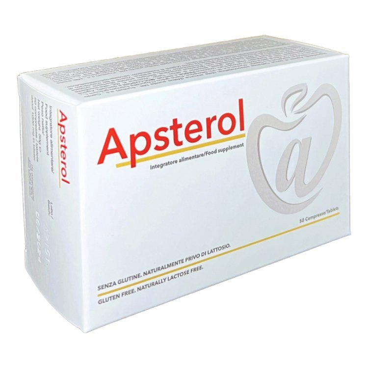 Sage Pharma Apsterol Integratore Alimentare per Colesterolo e Trigliceridi 50 Compresse