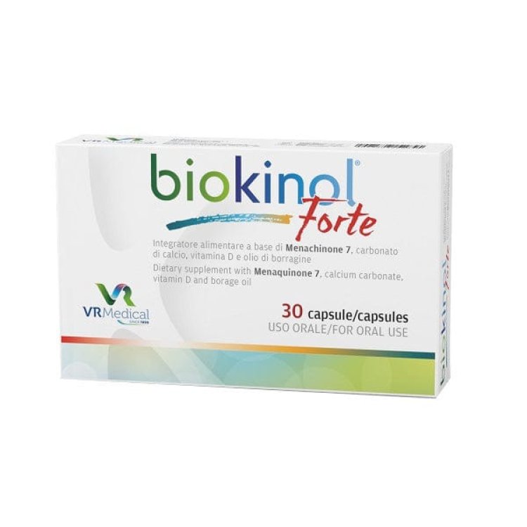 Vr Medical Biokinol Forte Integratore per Trofismo Osseo 30 Capsule