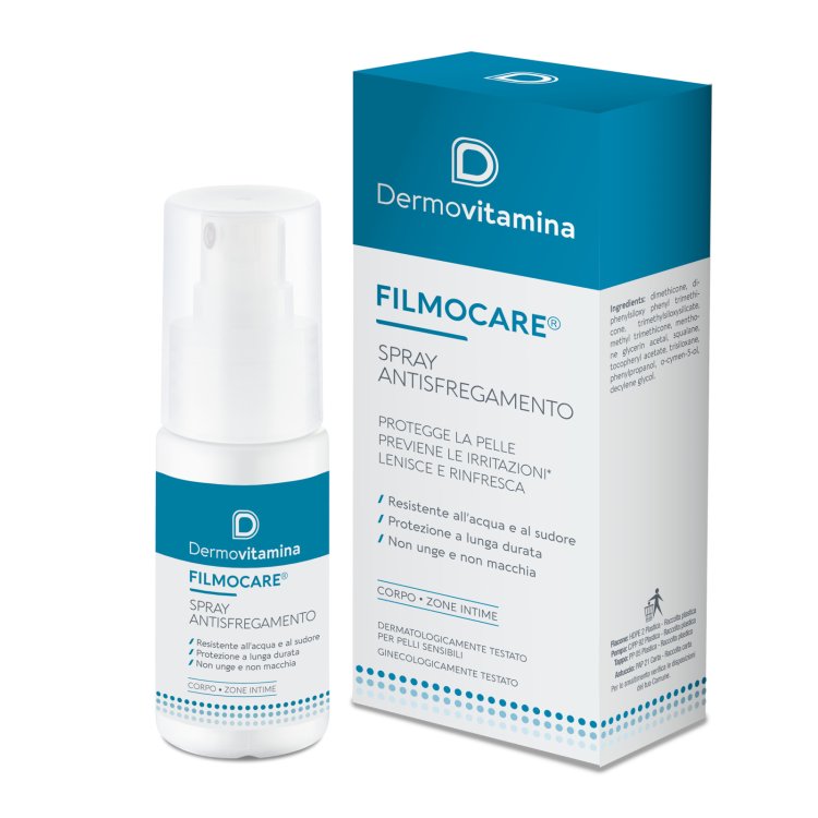 Dermovitamina Filmocare Spray Antisfregamento Resistente all'Acqua 30ml