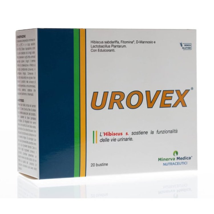 Minerva Medica UROVEX Integratore Vie Urinarie in Bustine 20 Pz