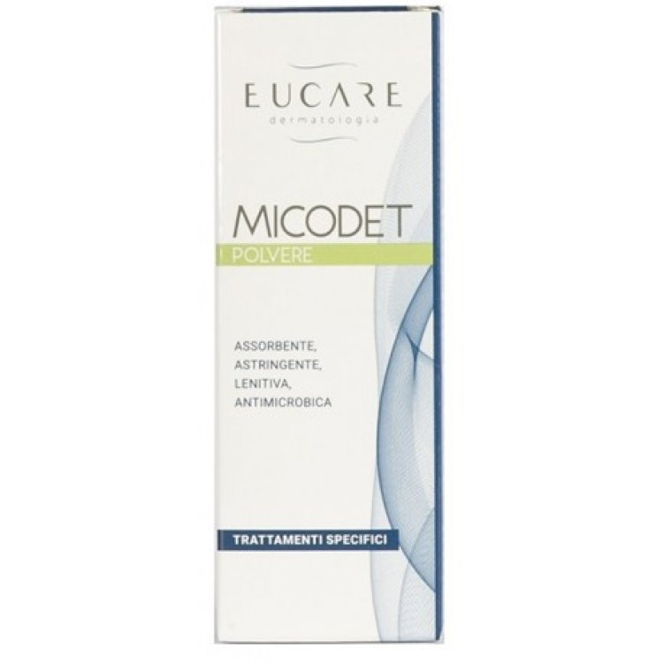 Eucare Micodet Polvere Astringente Antimicrobica Lenitiva per Pelle 75ml