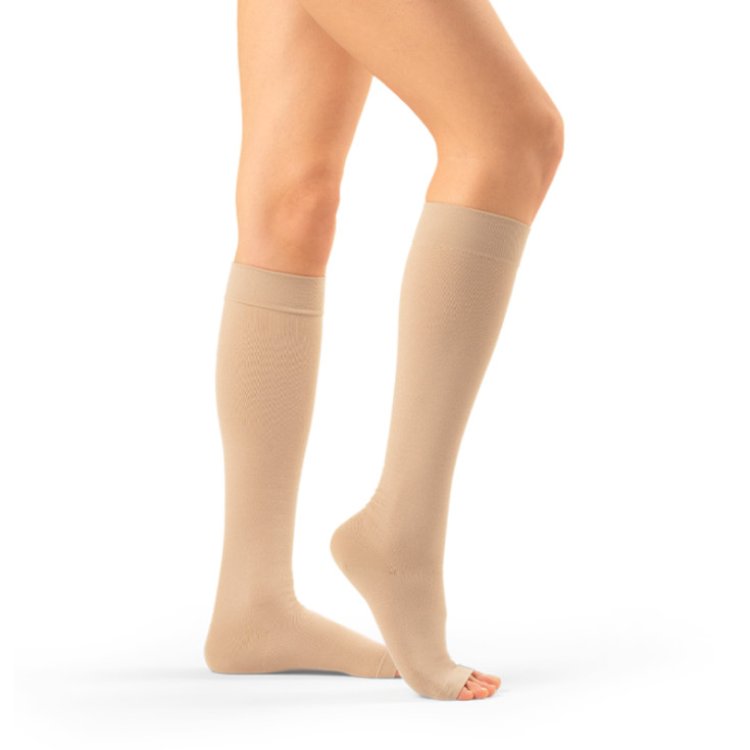 Gloria Med Gloriamed Cotton Evo 162 Gambaletto Lungo Max Beige Misura S