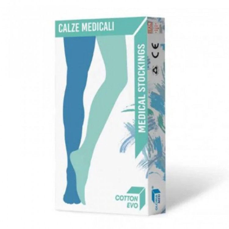 Gloria Med Cotton 162 Evo Tutta Coscia Autoreggente Beige Small