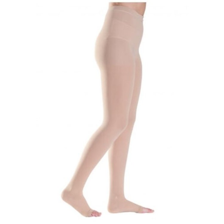 GloriaMed Cotton Evo 162 Collant Corto Beige Classe 1 Misura L