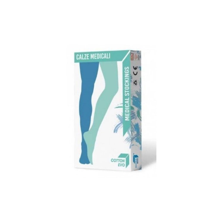 Gloria Med 162 Evo Collant Lungo Beige Misura M Cotone Compressivo