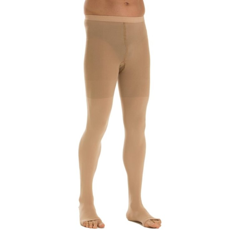 GloriaMed Collant Uomo Lungo Beige 162 EVO Cotone Medio