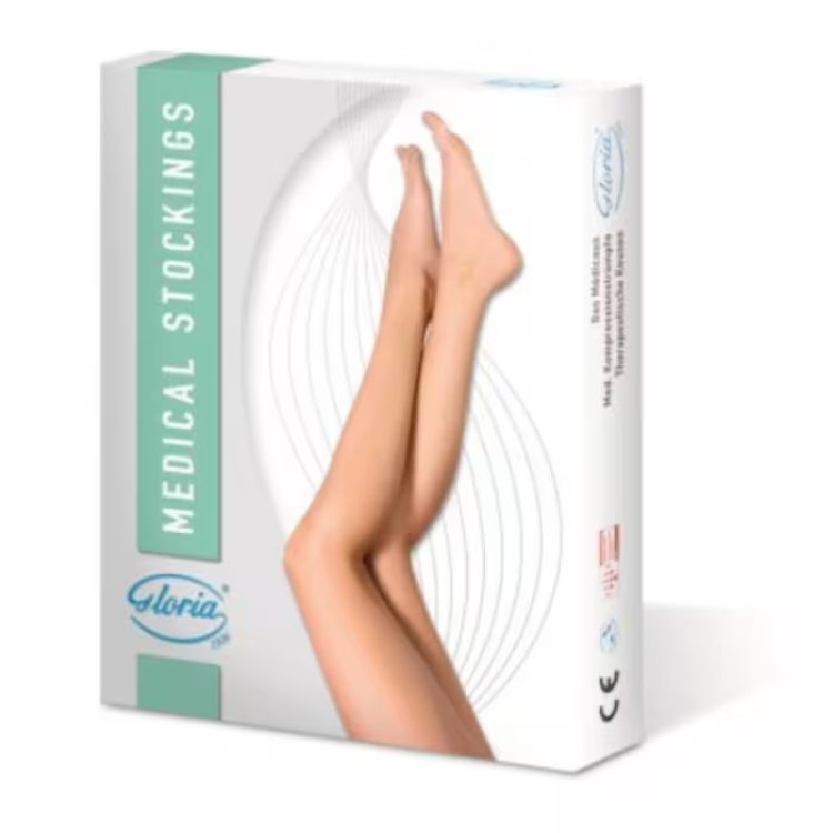 Gloria Med Gambaletto Corto Cotton Evo 262 Beige Taglia Large