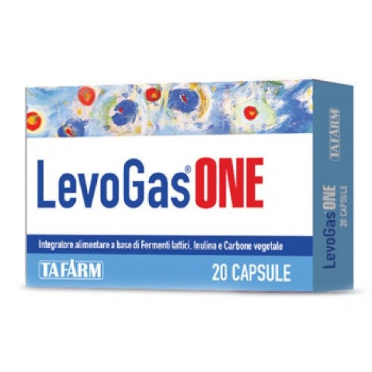 Tafarm Levogas One Integratore Fermenti Lattici e Carbone Vegetale 20 Capsule Tafarm Levogas One Integratore Fermenti Lattici e Carbone Vegetale 20 Capsule