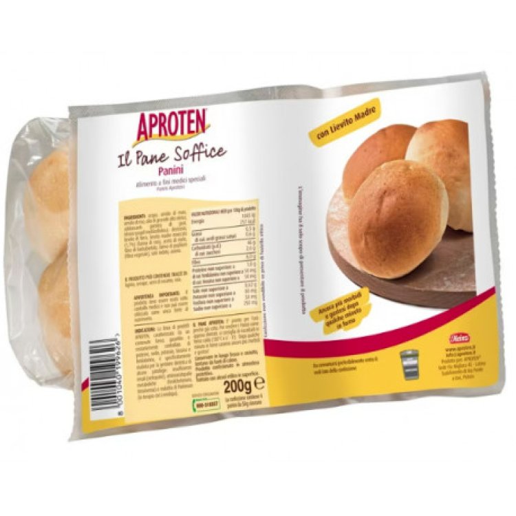 Aproten Panini per Dieta Aproteica Senza Glutine e Lattosio 4x50g