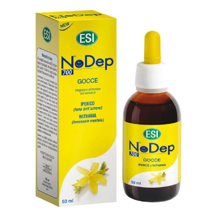 Esi No Dep 700 Integratore Iperico e Withania Tono Umore Gocce 50ml Mela