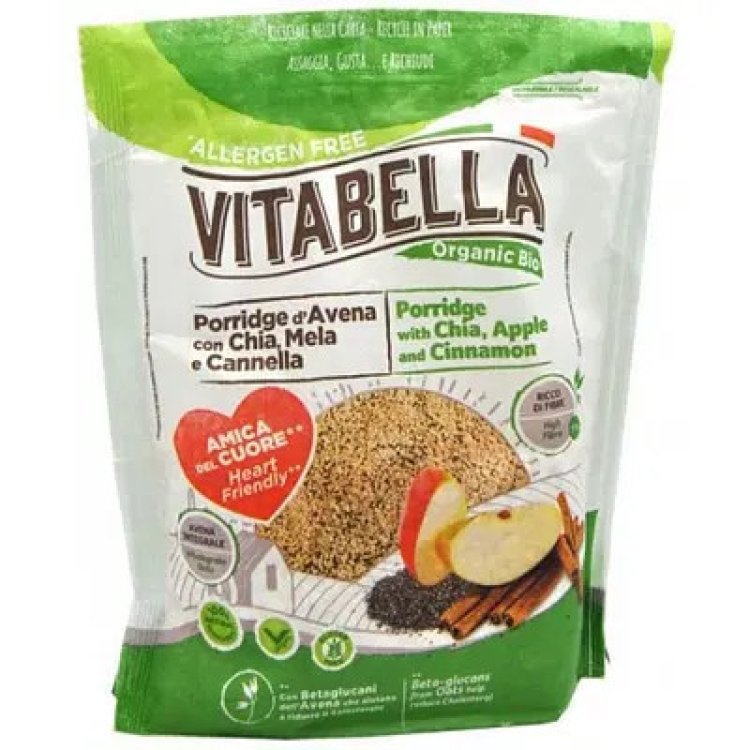 Molino Nicoli Porridge Avena Mela Cannella Senza Glutine 240g