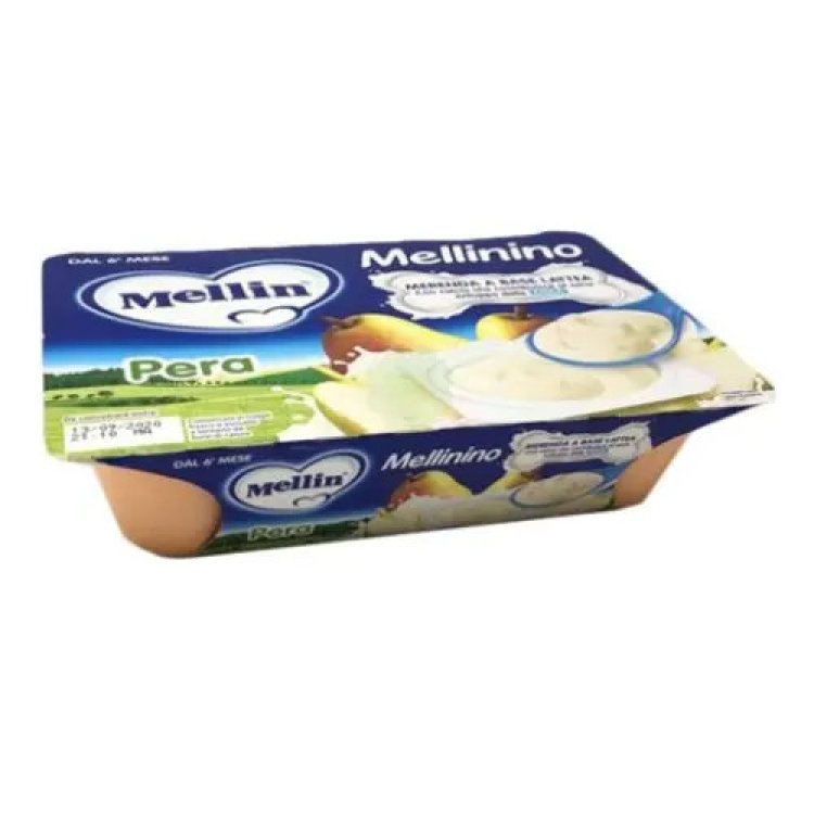 Mellin Mellinino Merenda Pera dal 6&deg; Mese 6x55g