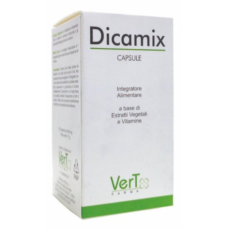 Vert Farma Dicamix Integratore Alimentare per Difese Immunitarie - 30 Capsule