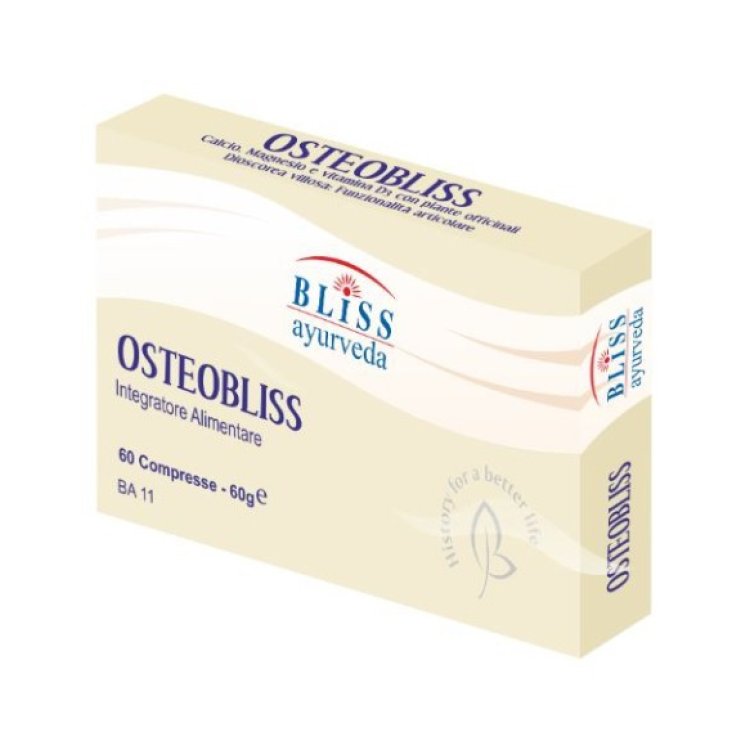 Bliss Ayurveda Osteobliss Integratore per Ossa Sane 60 Cpr