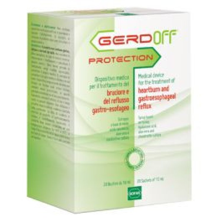 Gerdoff Protection Sciroppo Reflusso Gastroesofageo 20 Bustine