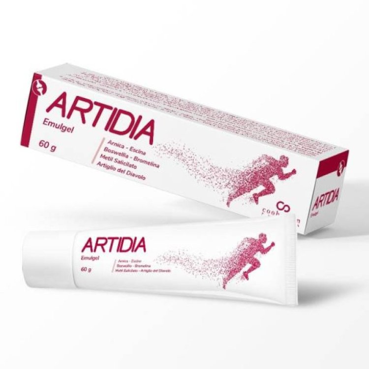 Coohesion Pharma Artidia Emulgel Antinfiammatorio Naturale per Dolore 60g