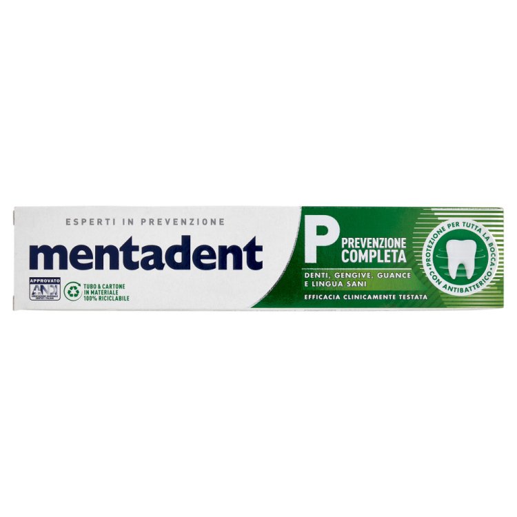 Mentadent P Prevenzione Completa Dentifricio per Protezione Completa 75 ml Mentadent P Prevenzione Completa Dentifricio per Protezione Completa 75 ml