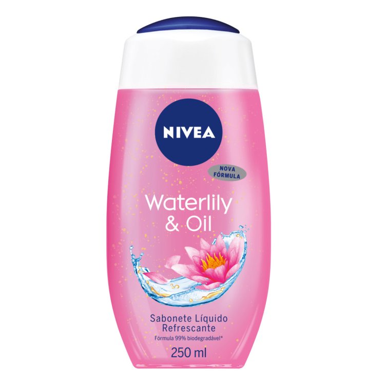 Nivea Waterlily & Oil Gel Doccia Donna con Vitamine C&E 250 ml