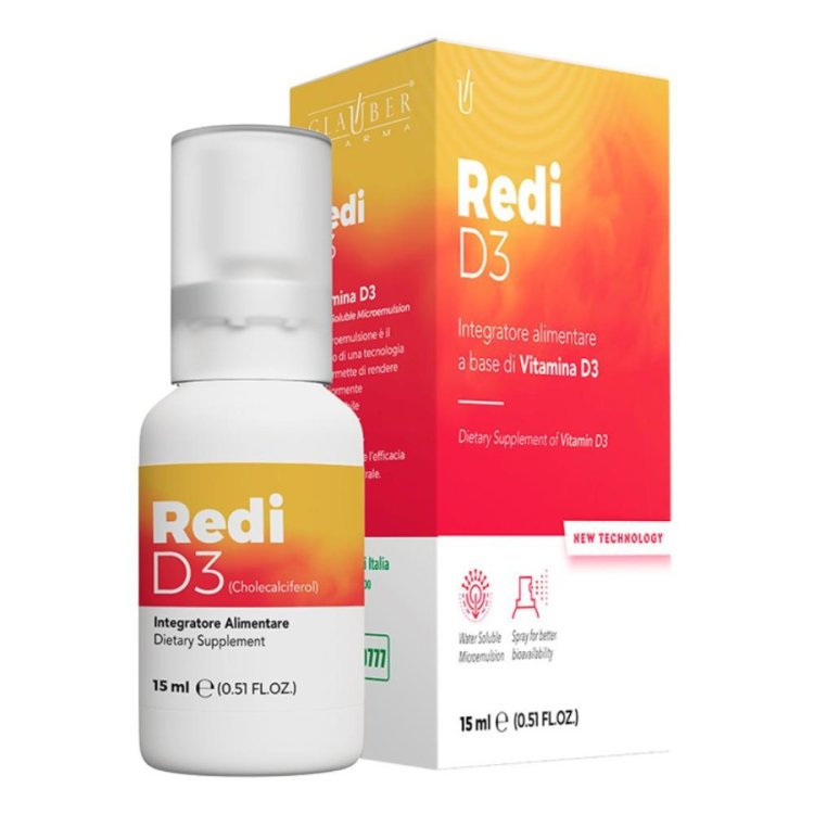 Forza Vitale Redi-D3 Spray Integratore Vitamina D3 15 ml