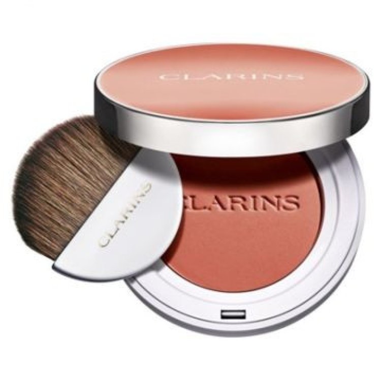 Clarins Joli Blush 07 Cheeky Peach Fard Compatto Lunga Tenuta