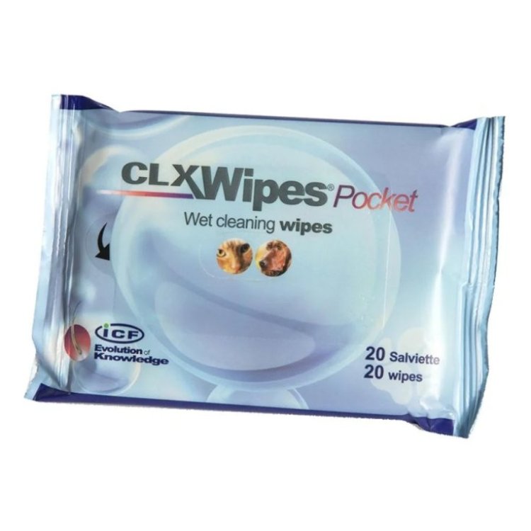 Nextmune Clx Wipes Pocket Salviette detergenti per cani e gatti 20pz