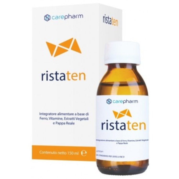Carepharm Ristaten Integratore Ferro Vitamine B C Estratti Vegetali 150ml