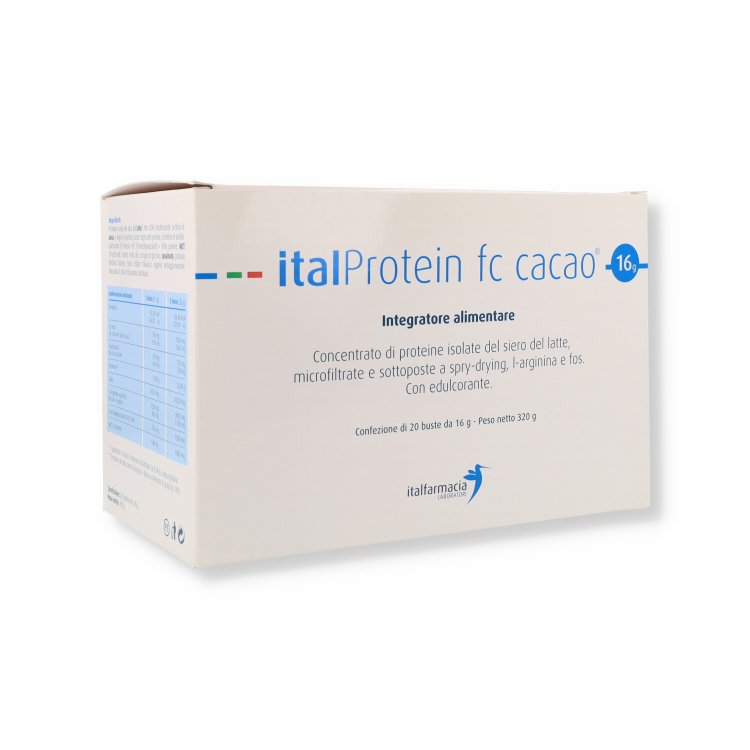 Italfarmacia Italprotein FC Cacao Integratore Alimentare, 20 Bustine