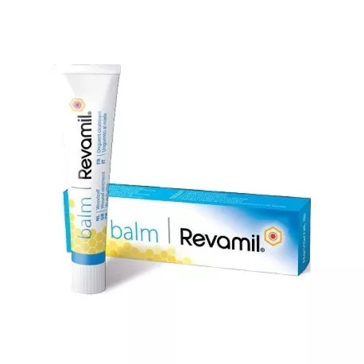 Revamil Balm Unguento Dermoprotettore al Miele per Lesioni, 50 G