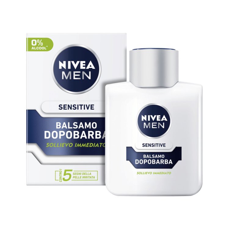 Nivea Sensitive Balsamo Dopobarba Lenitivo per Pelle Sensibile - 100ml