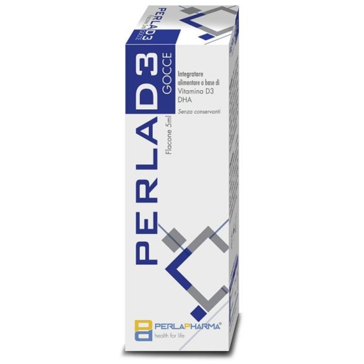 Perla Pharma PerlaD3 Gocce Integratore Vitamina D3 e DHA 5ml