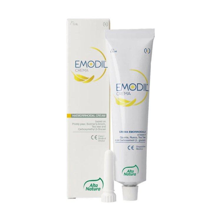 Alta Natura Emodil Crema Emorroidale Sollievo Sindrome Varicosa 75ml