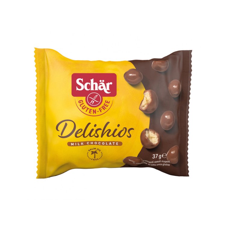 Schar Delishios Cereali Ricoperti Cioccolato al Latte 37g