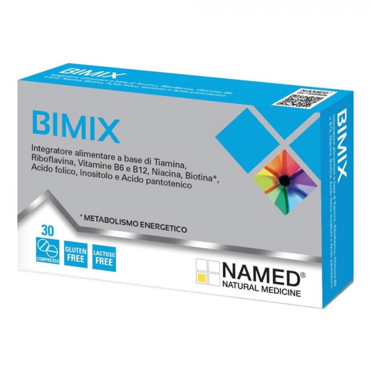 Named Bimix Integratore Vitaminico per Stanchezza e Debolezza - 30 Compresse Named Bimix Integratore Vitaminico per Stanchezza e Debolezza - 30 Compresse