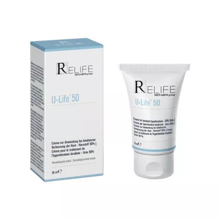 Relife U Life 50 Crema per Ipercheratosi Idratante Esfoliante Urea 30ml Relife U Life 50 Crema per Ipercheratosi Idratante Esfoliante Urea 30ml