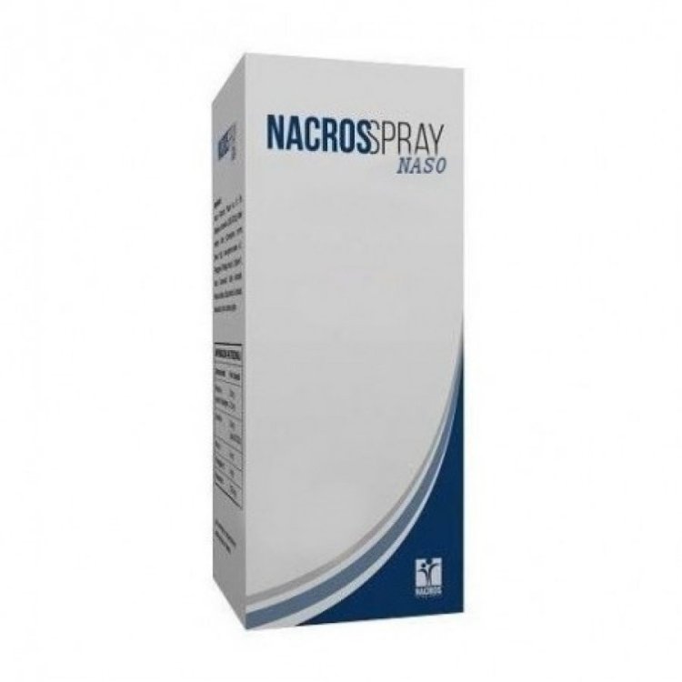 Nacros Spray Nasale Soluzione Salina Ipertonica per Igiene Nasale Quotidiana 50ml
