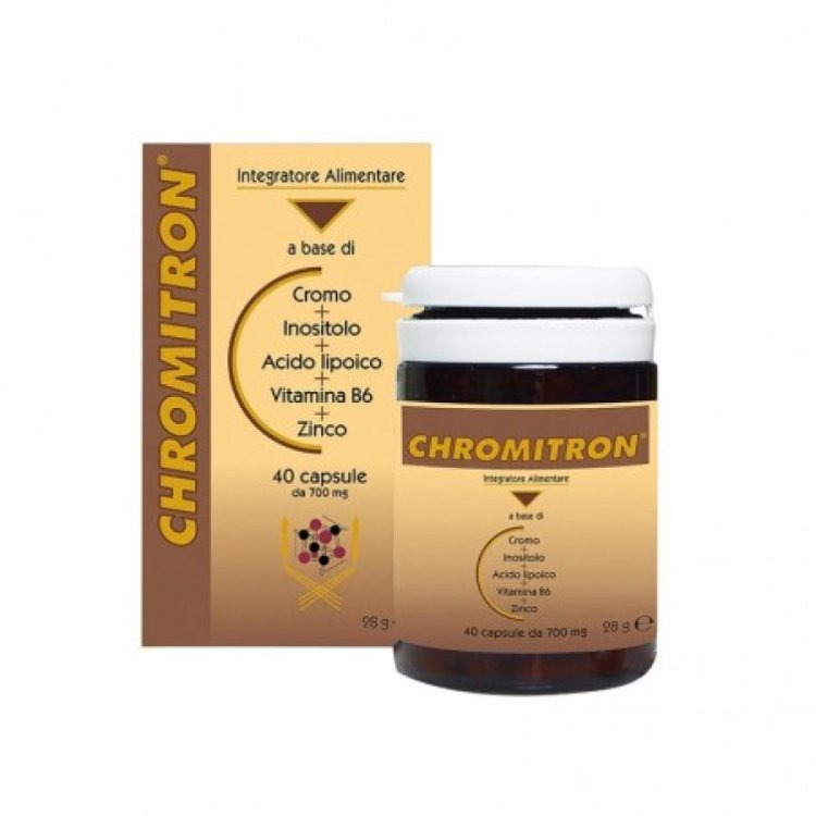 Piemme Pharmatech Chromitron Integratore Cromo Glicemia B6 40 Capsule Piemme Pharmatech Chromitron Integratore Cromo Glicemia B6 40 Capsule
