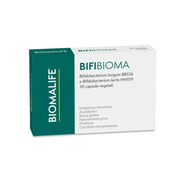 Biomalife Bifibioma Integratore Benessere Intestinale Probiotici 30 Capsule