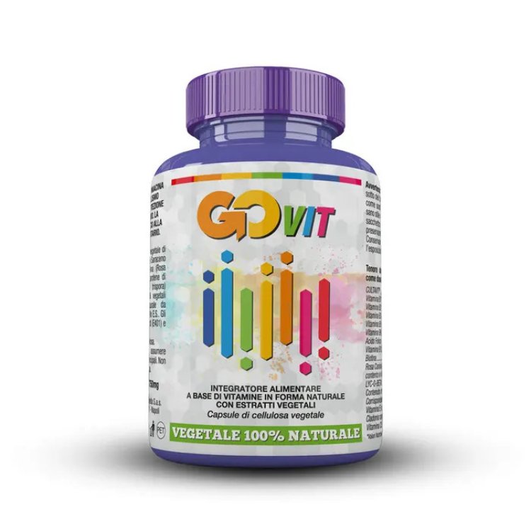 Biosalus Govit Integratore Multivitaminico per Energia e Difese Immunitarie, 30 Capsule Vegetali